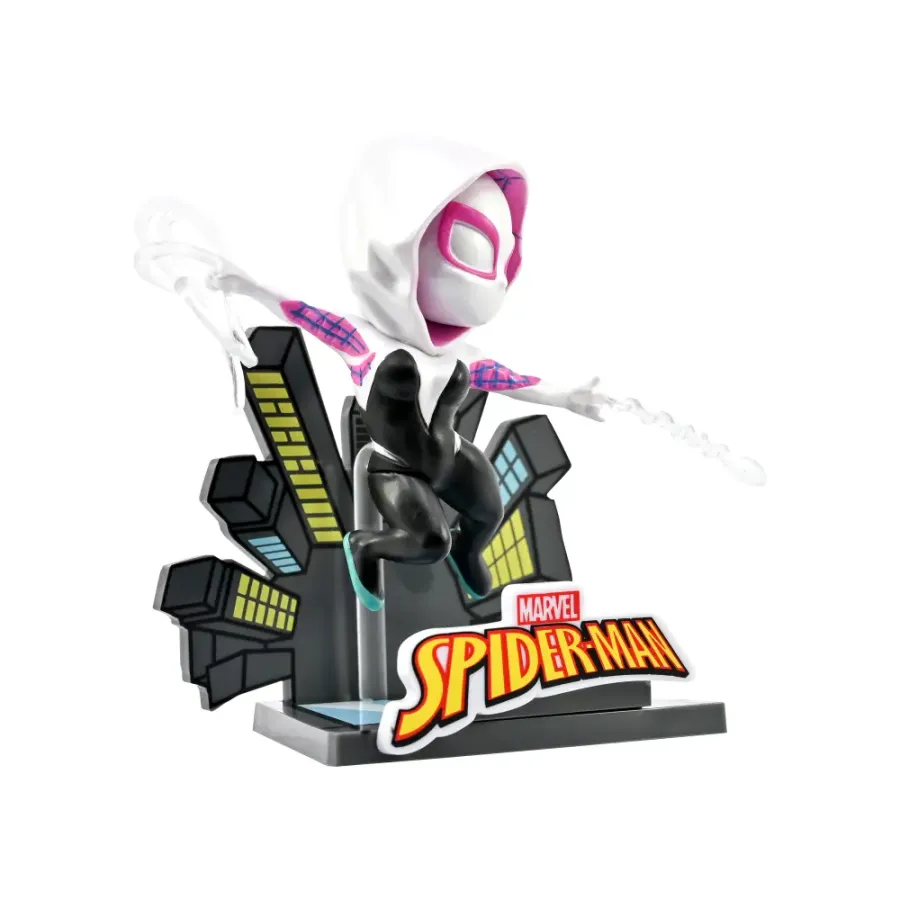 Figurină YuMe Spider-Man Blind Box (Attack series) (8 cm, set de 6 modele)