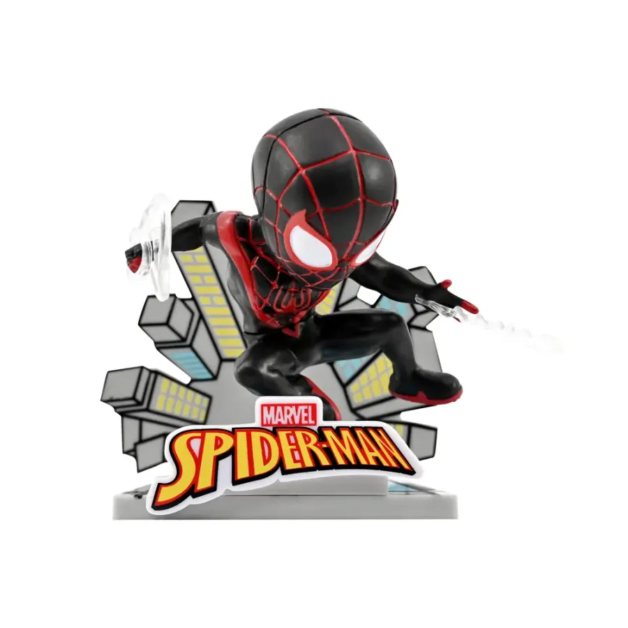 Figurină YuMe Spider-Man Blind Box (Attack series) (8 cm, set de 6 modele)