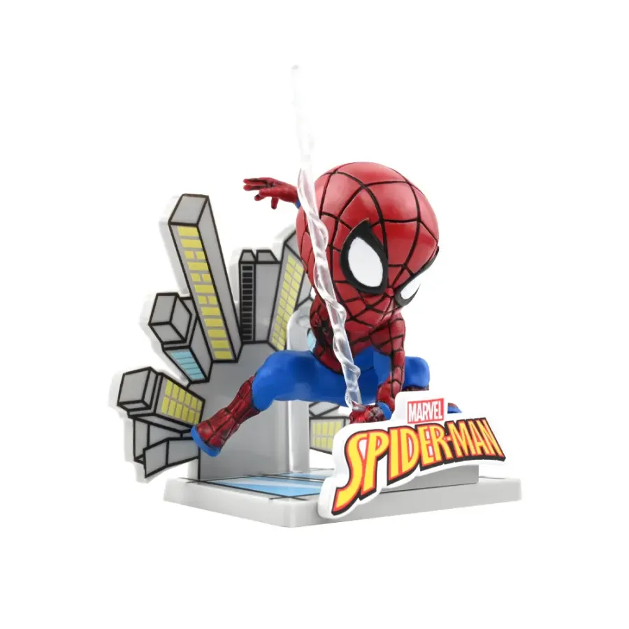 Figurină YuMe Spider-Man Blind Box (Attack series) (8 cm, set de 6 modele)
