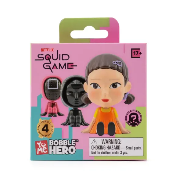 Фигурка YuMe Bobble Hero Игра в Кальмара Blind Box (6,3 см)
