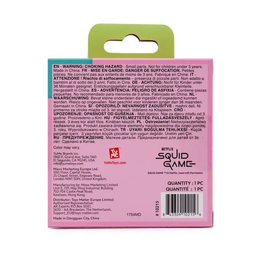 Figurină YuMe Bobble Hero Squid Game Blind Box (6,3 cm)