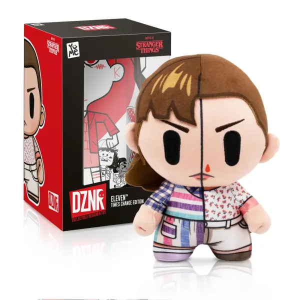Игрушка мягкая YuMe Очень Странные Дела Одиннадцать Times Change Edition Window Box (17,5 см)