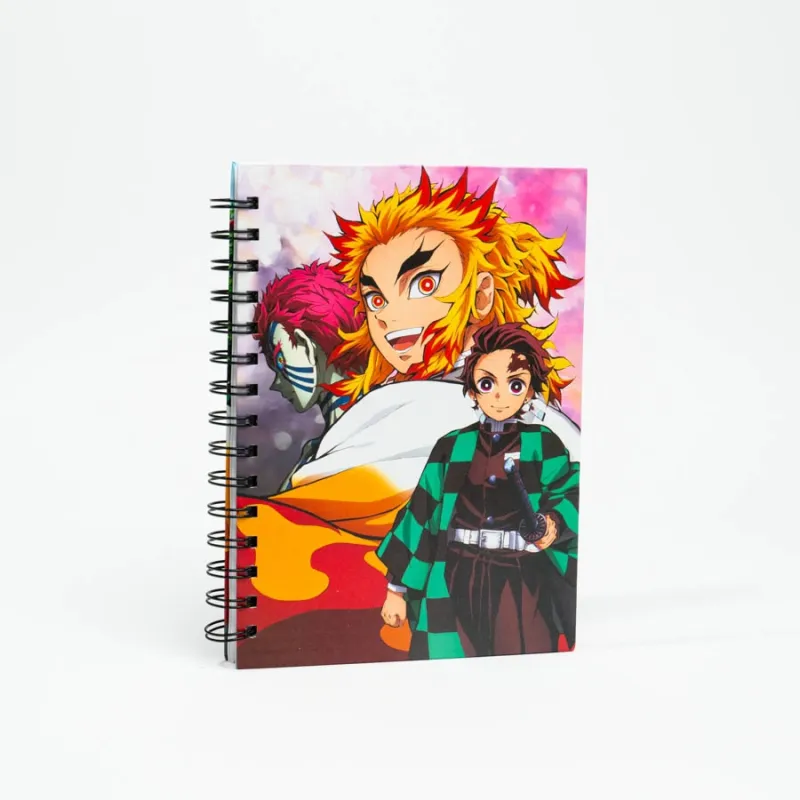 Carnet pe spirala Demon Slayer 