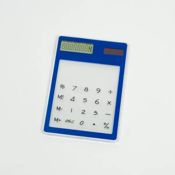 Calculator transparent