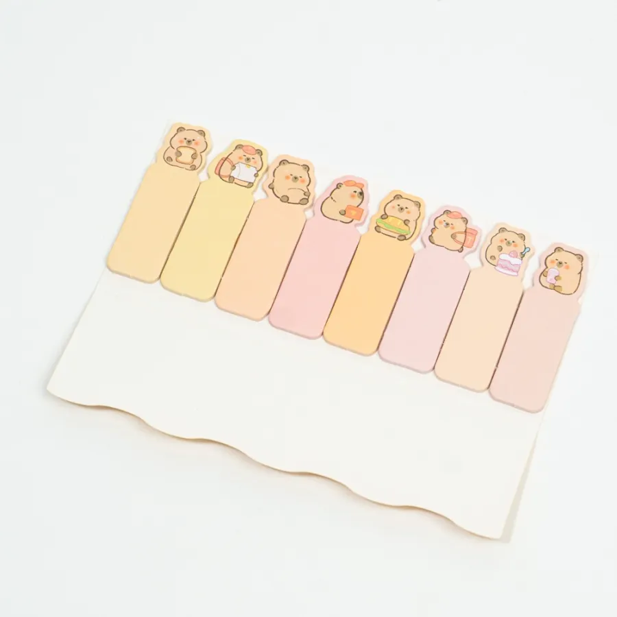 Stickere semne de carte Capybara