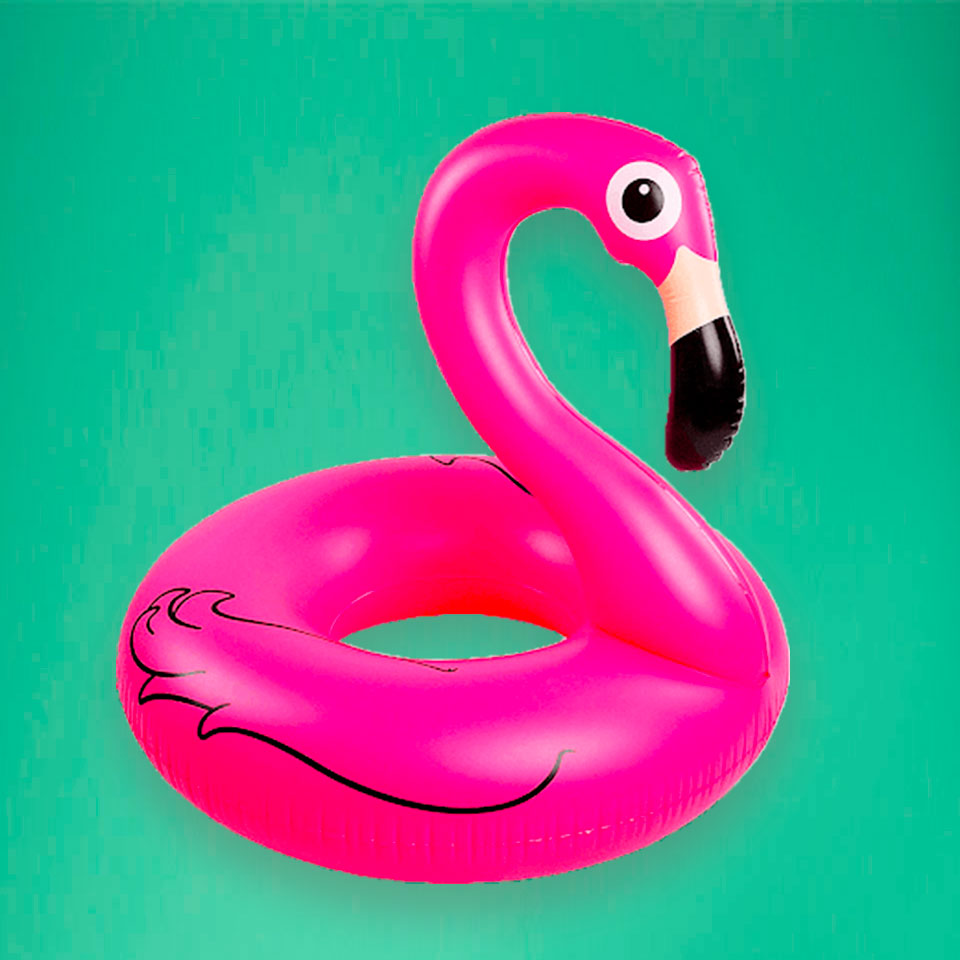 Cerc gonflabil Flamingo 90 cm