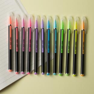 Set de pixuri colorate neon 12 b - 2