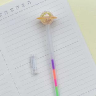 Ручка с цветной пастой Планета - 1