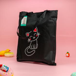 Geantă-shopper Black Kitty - 2