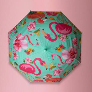 Umbrelă semiautomată Flamingo - 1