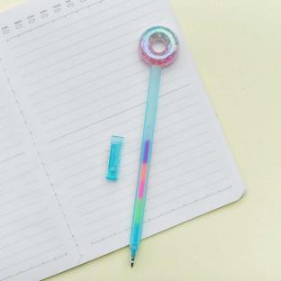 Ручка с цветной пастой Пончик - 2
