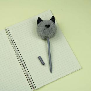 Ручка пушистая Кошка - 2
