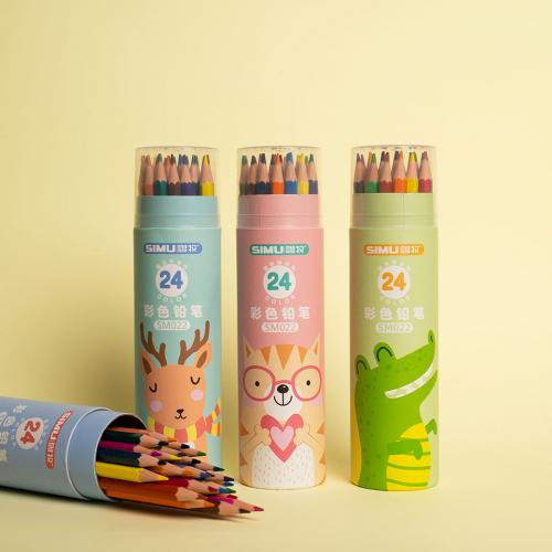 Creioane colorate 24 buc