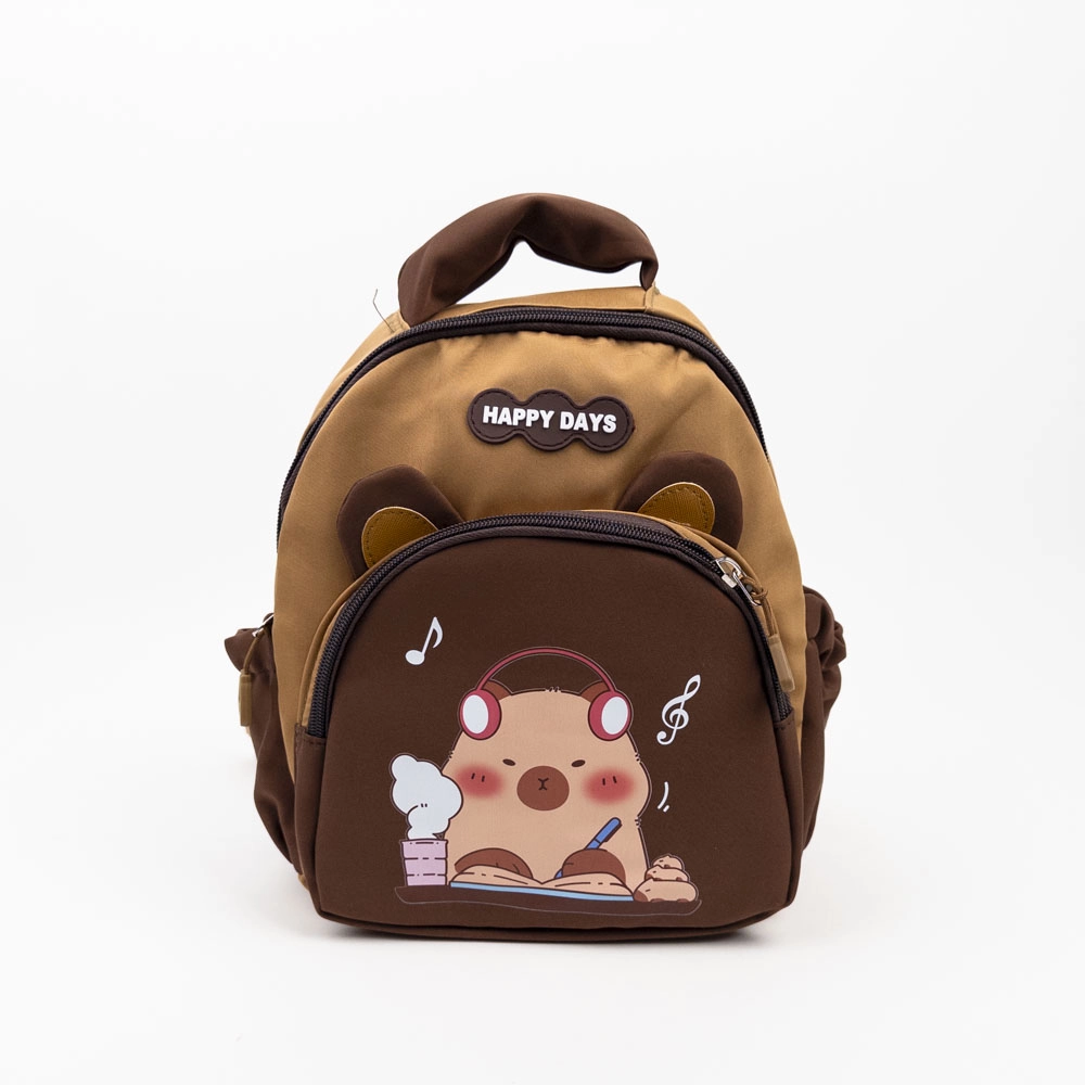 Capybara Backpack 25*23*11 cm