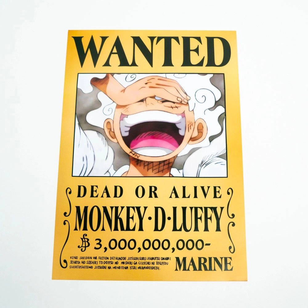 Postere Wanted A3 „One Piece”