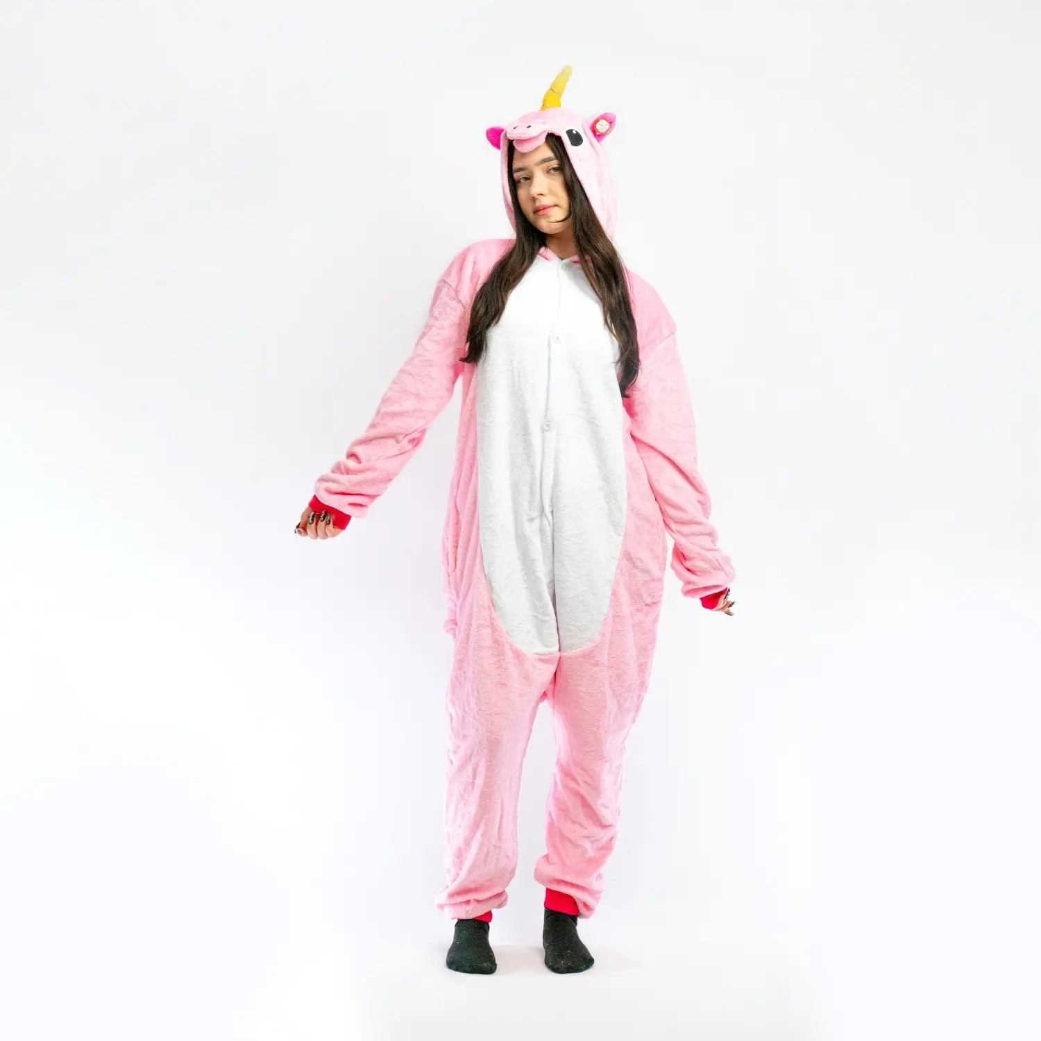 Kigurumi Unicorn roz 130 cm