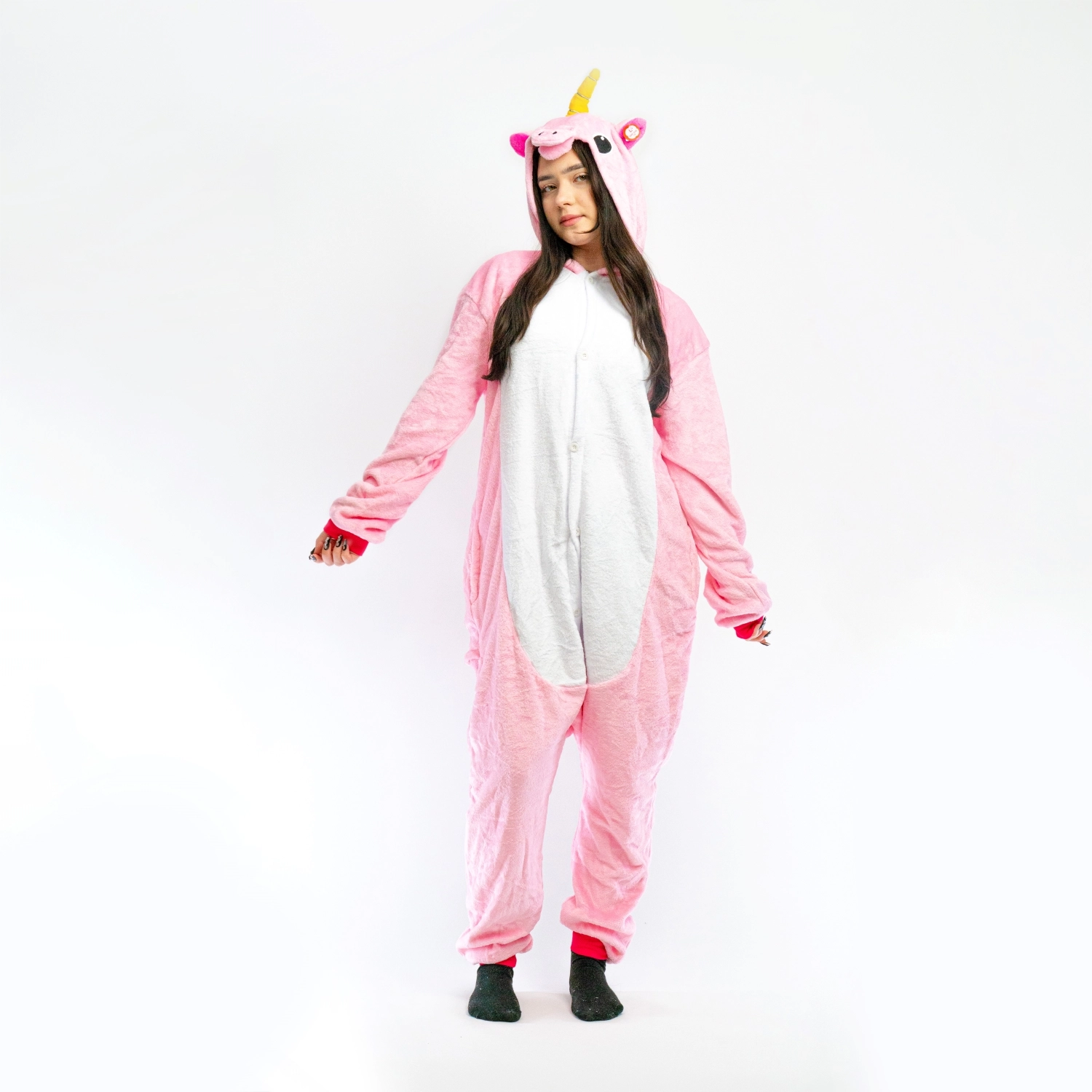 Pink Unicorn Kigurumi S (150–158 cm)