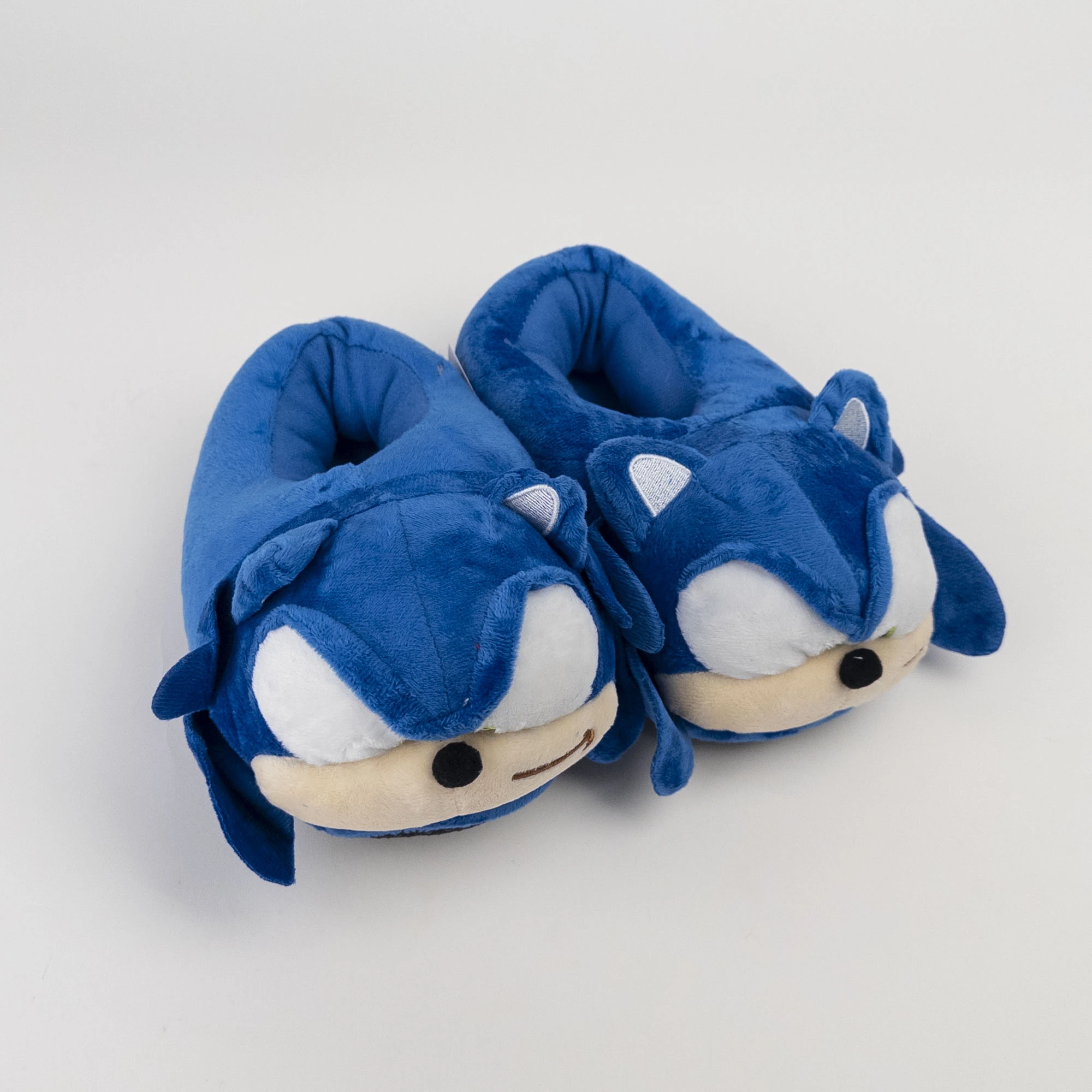 Kids' Sonic Plush Slippers (22 cm)