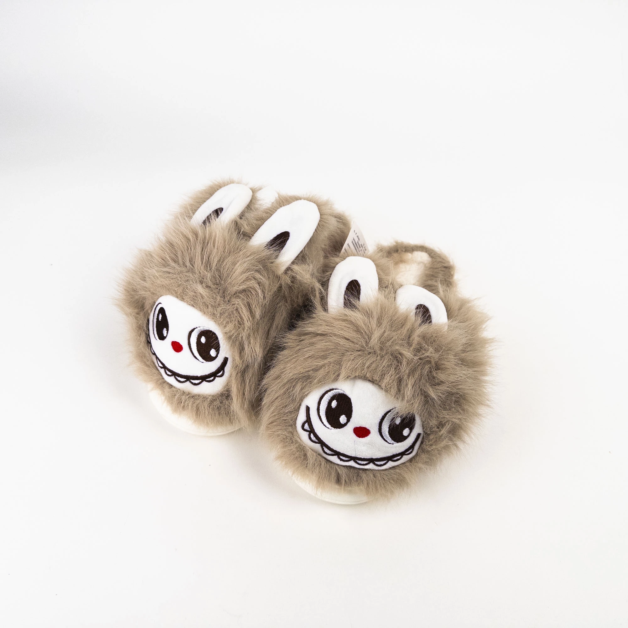 Labu Paw Plush Slippers (Size 36-41)
