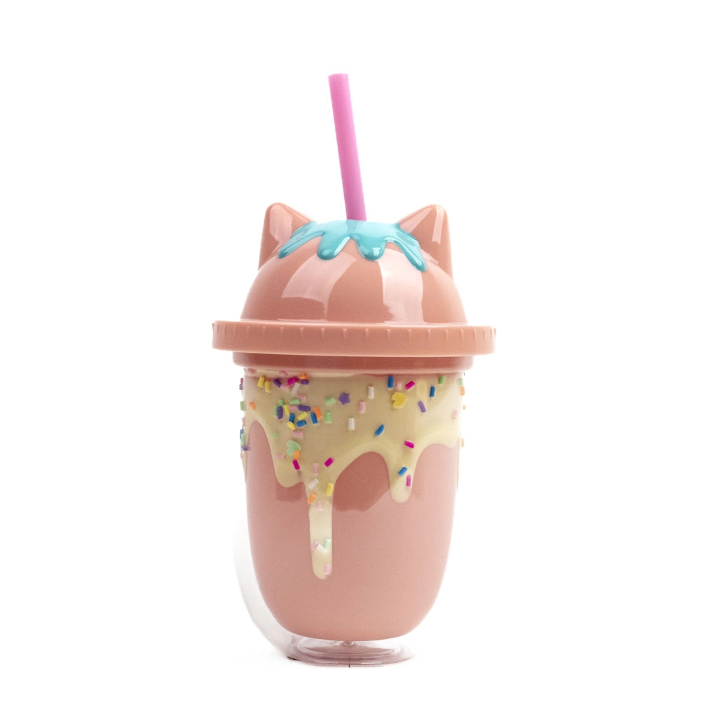 Pahar cu pai Urechi de pisică (350 ml)