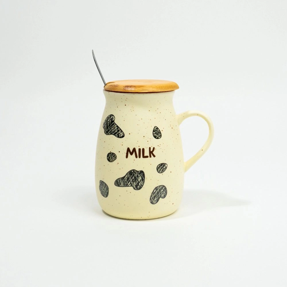 Cană ceramică Cow Zoo 450 ml