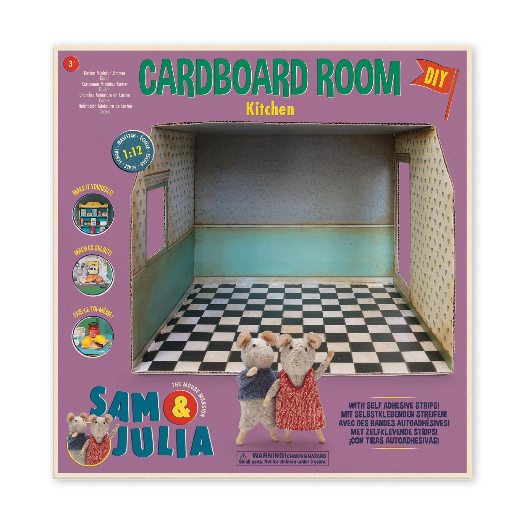 Cameră din Carton — Bucătărie