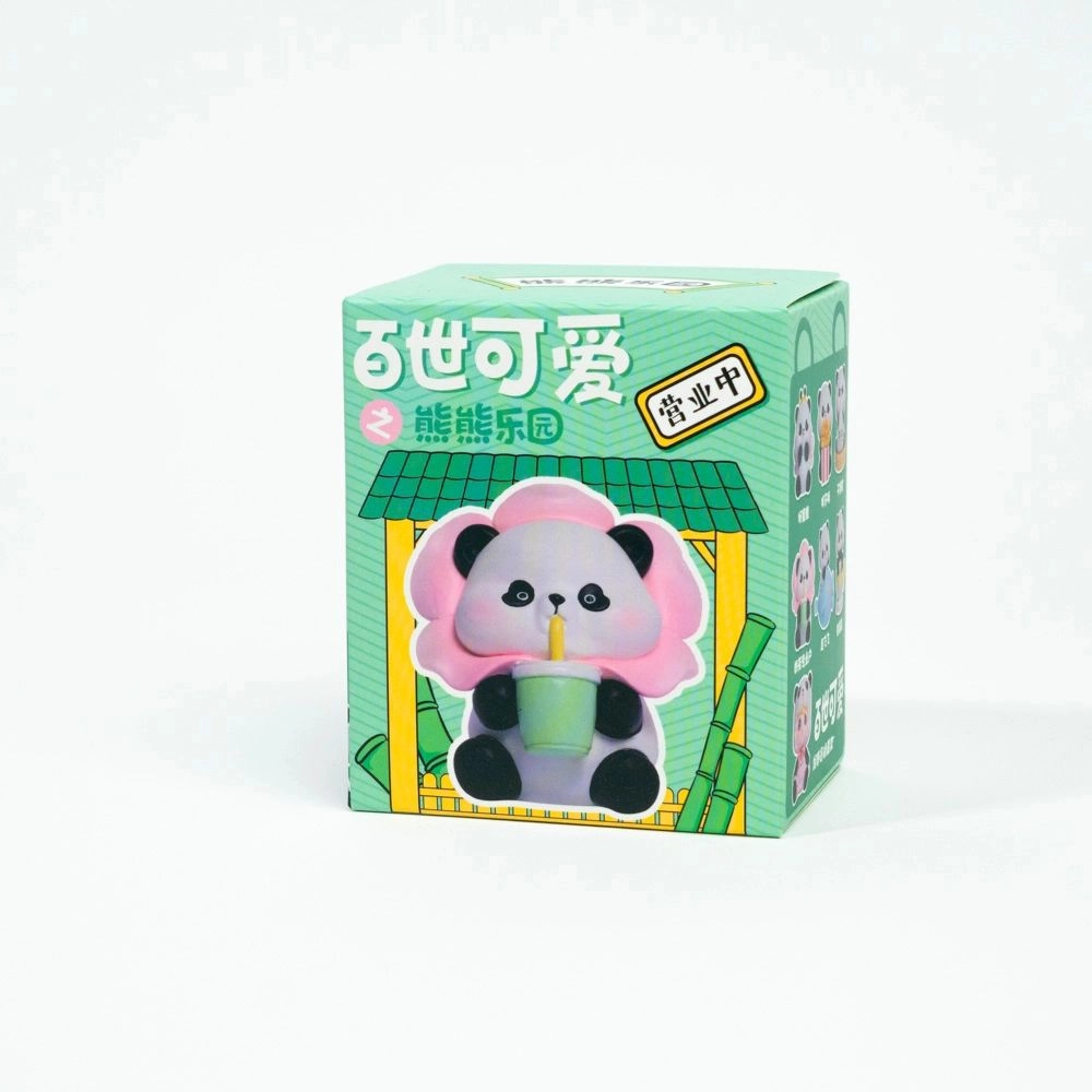 Panda ceramic surprise figurine