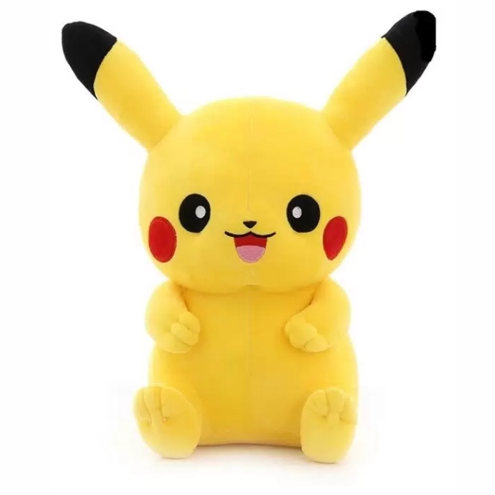 Jucărie Moale Pikachu Șezând (45 cm)