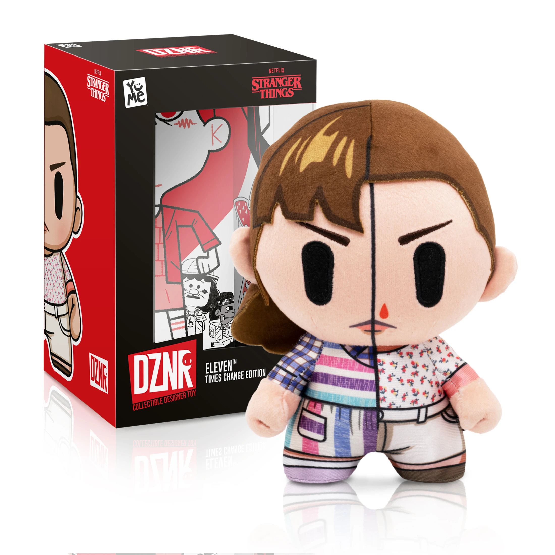 Игрушка мягкая YuMe Очень Странные Дела Одиннадцать Times Change Edition Window Box (17,5 см)