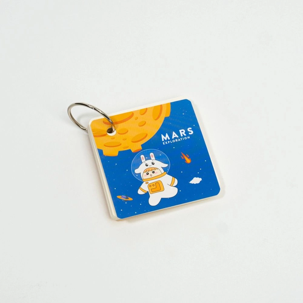 Lenwa Keychain Notebook (Mini) (7×7 cm)