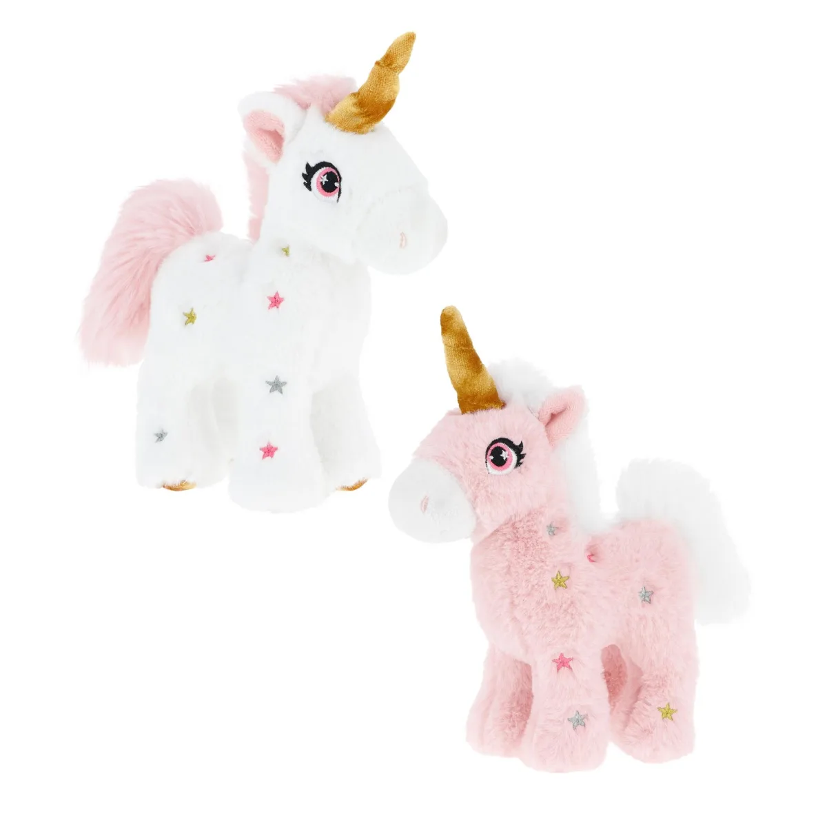 Jucărie de pluș Keel Toys Keeleco Standing Pink Unicorn (16 cm, 2 modele asortate)