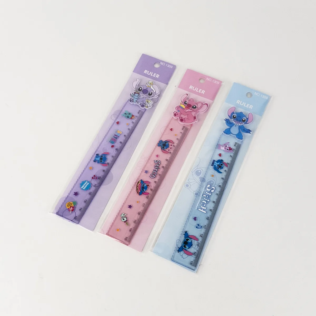 Stitch Plastic Ruler 15 cm
