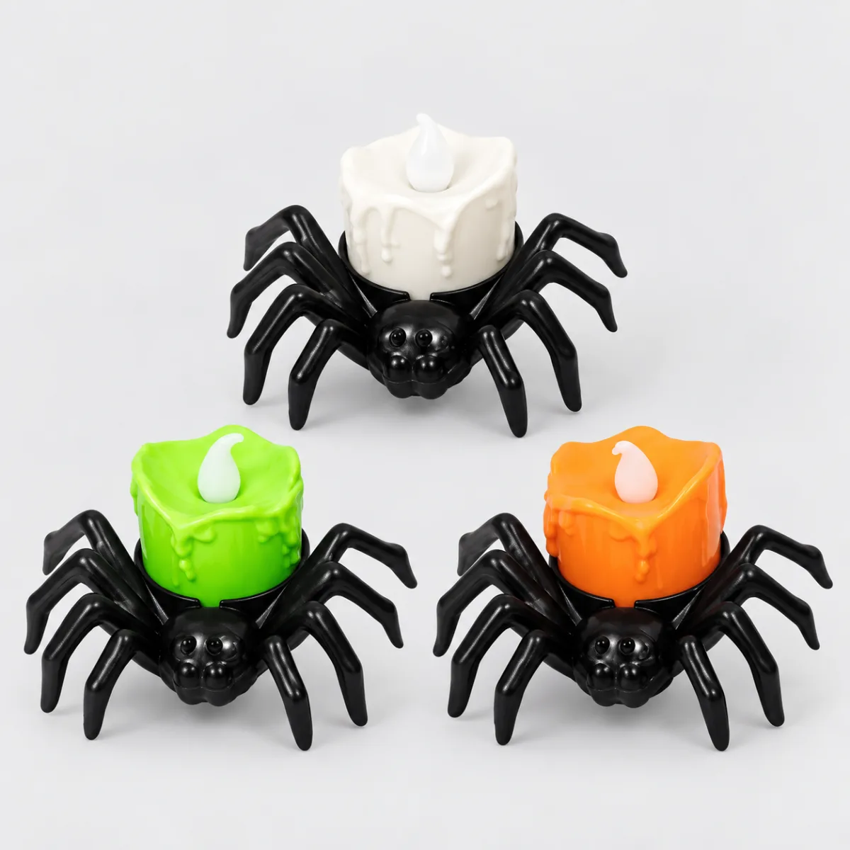 Lumânare decorativă „Păianjen” pentru Halloween