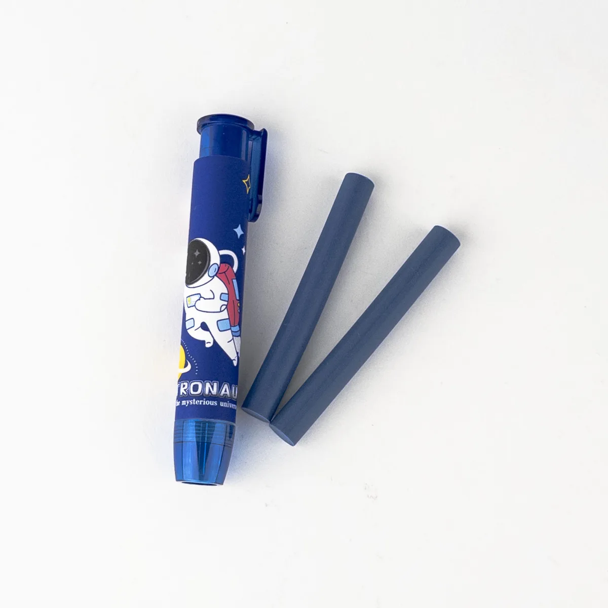 Astronaut Pencil Eraser with 2 Replacement Refills