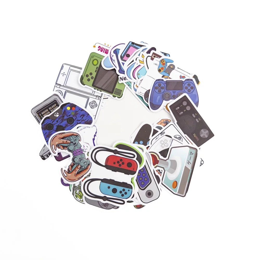 Pachet de Stickere "Gamepad" (50 buc.)