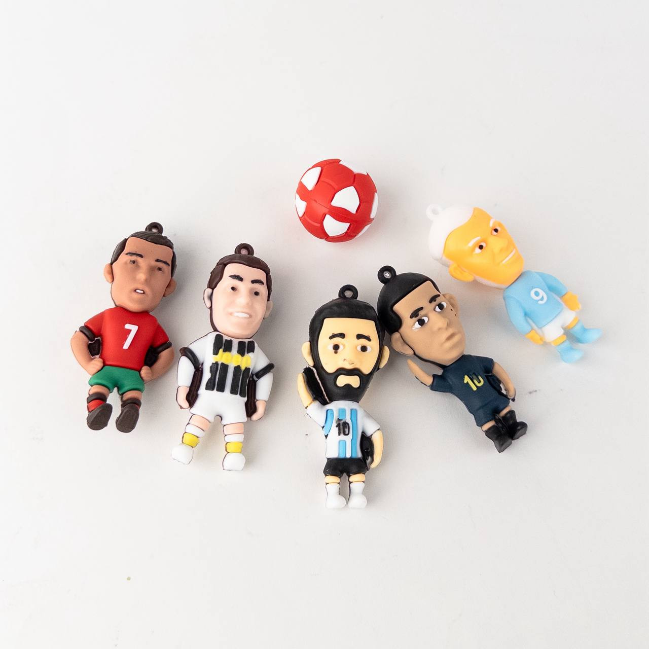FOOTBALL Keychain Set 6 pcs