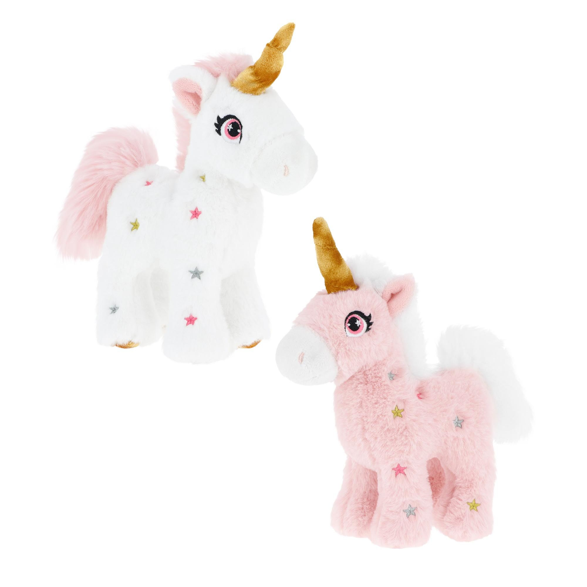 Jucărie de pluș Keel Toys Keeleco Standing Pink Unicorn (16 cm, 2 modele asortate)