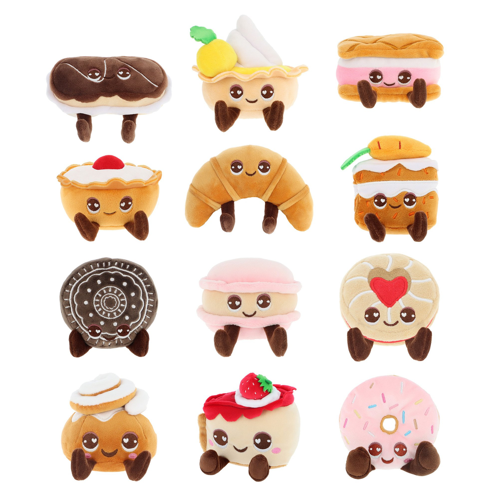 Jucărie de pluș Keel Toys Bakery Sweet Treats Parfumată (8 cm, 12 modele asortate)
