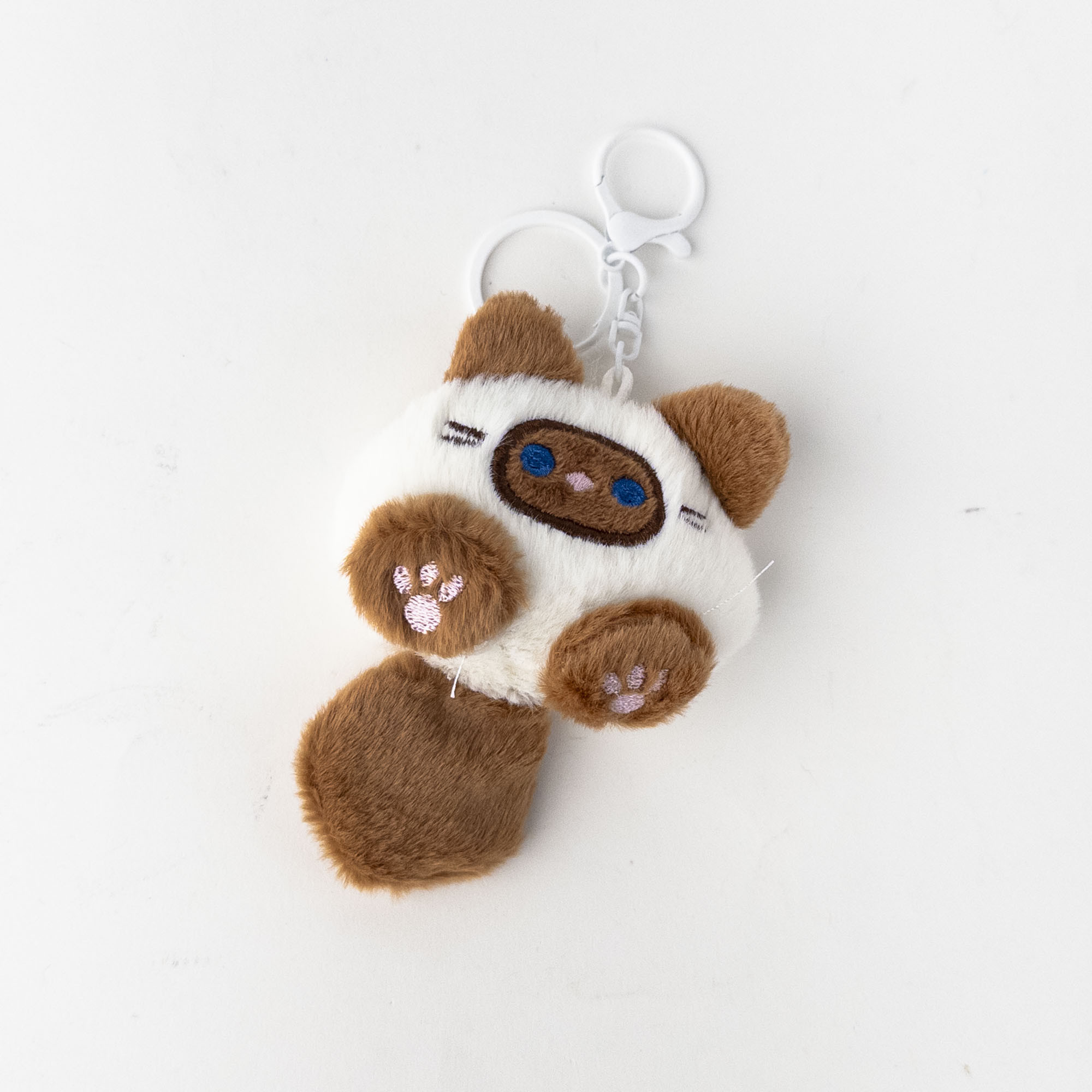 Mini Plush Cat Keychain
