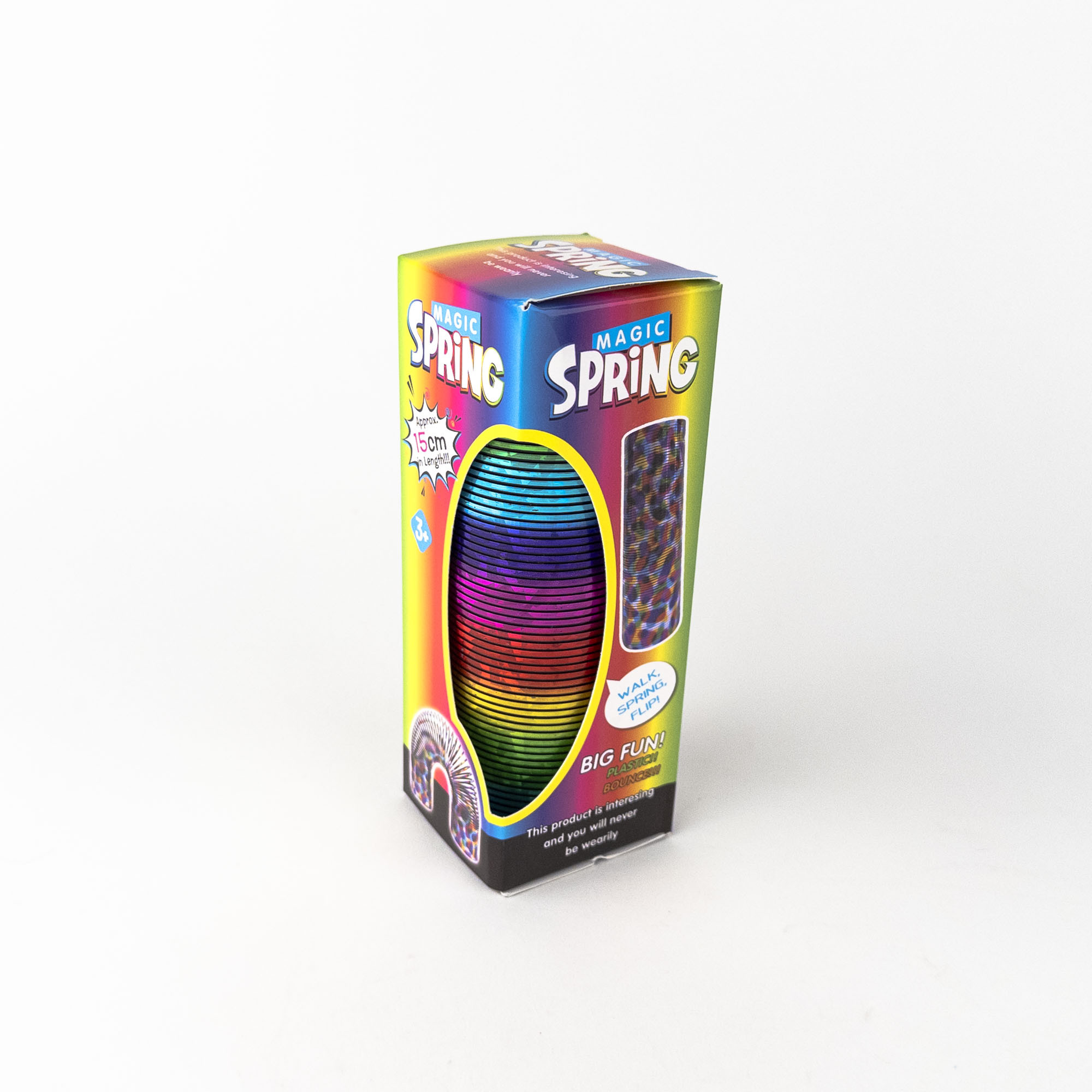 Metallic Rainbow Spring Toy in Box