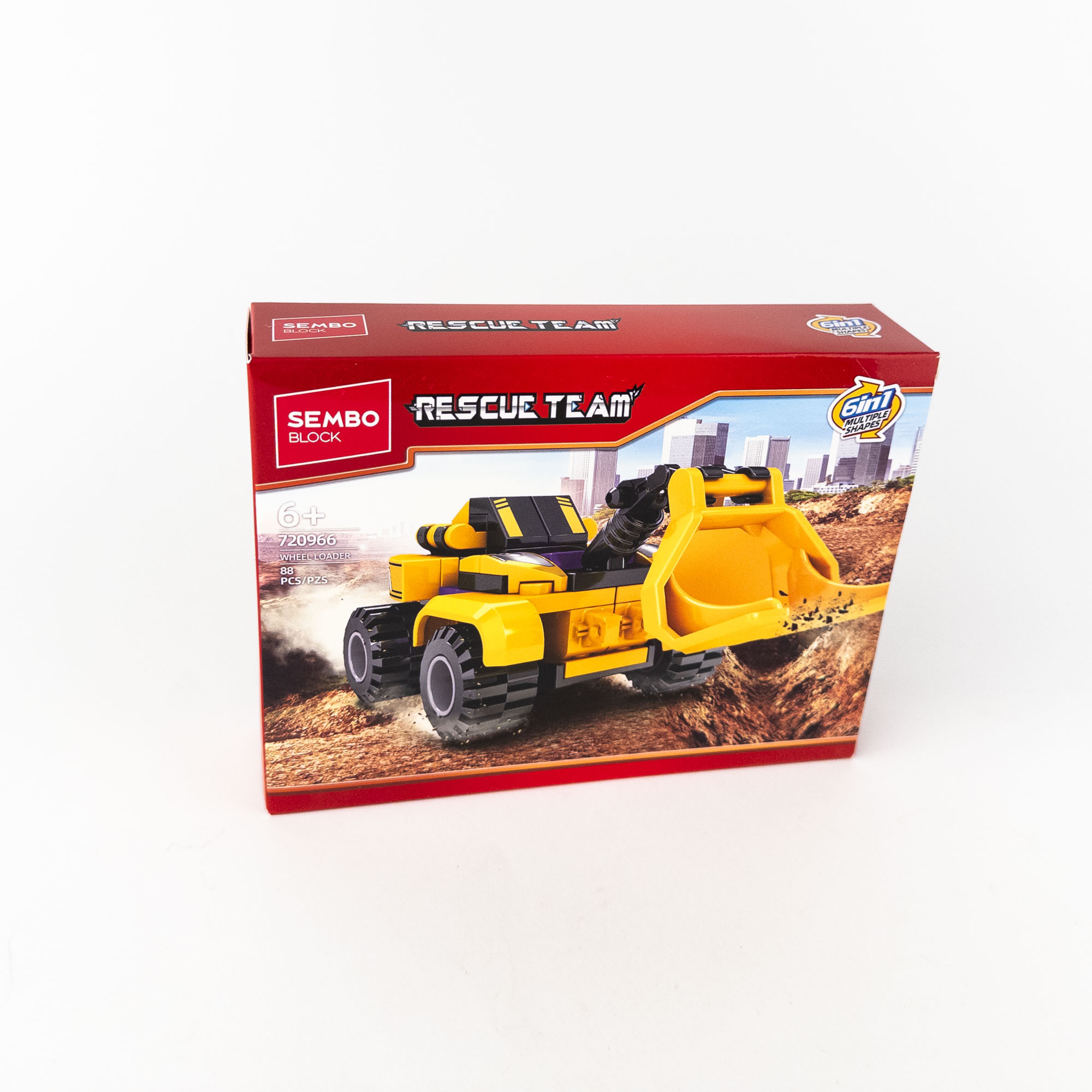 Constructor SEMBO Tehnica de Constructii RESCUE TEAM 6+ (720963–720968)