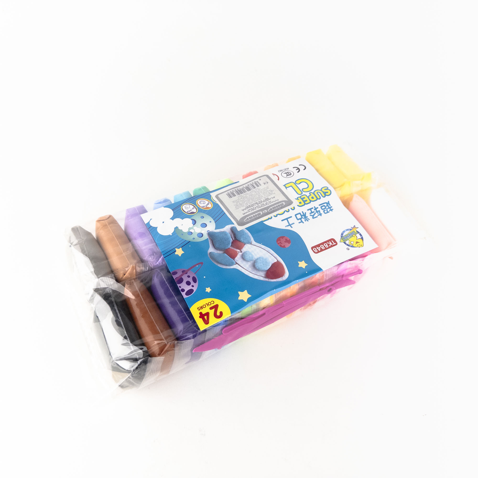 Plastilina usoara set 24 culori