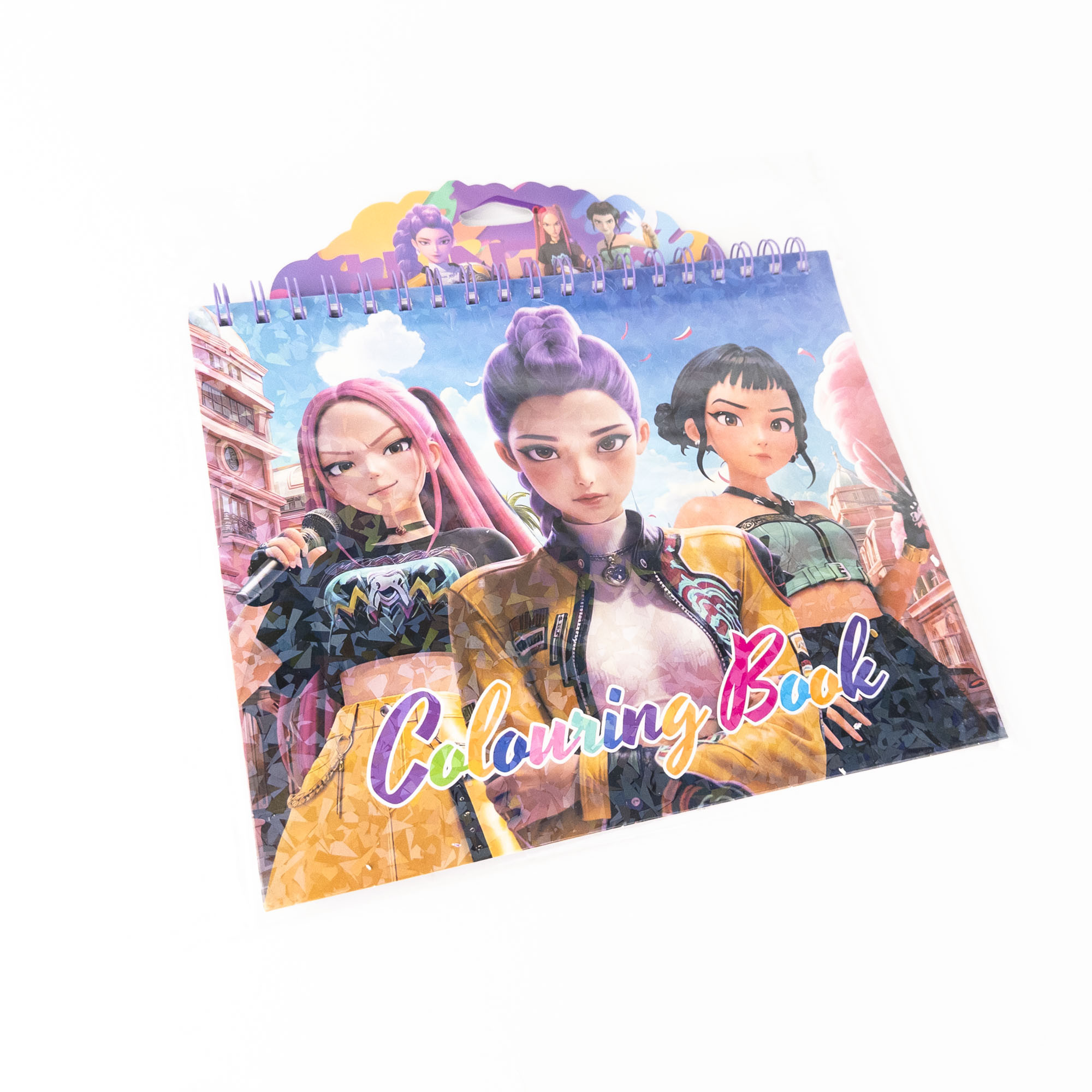 Carte de colorat 25,5×21 cm DEMON HUNTERS