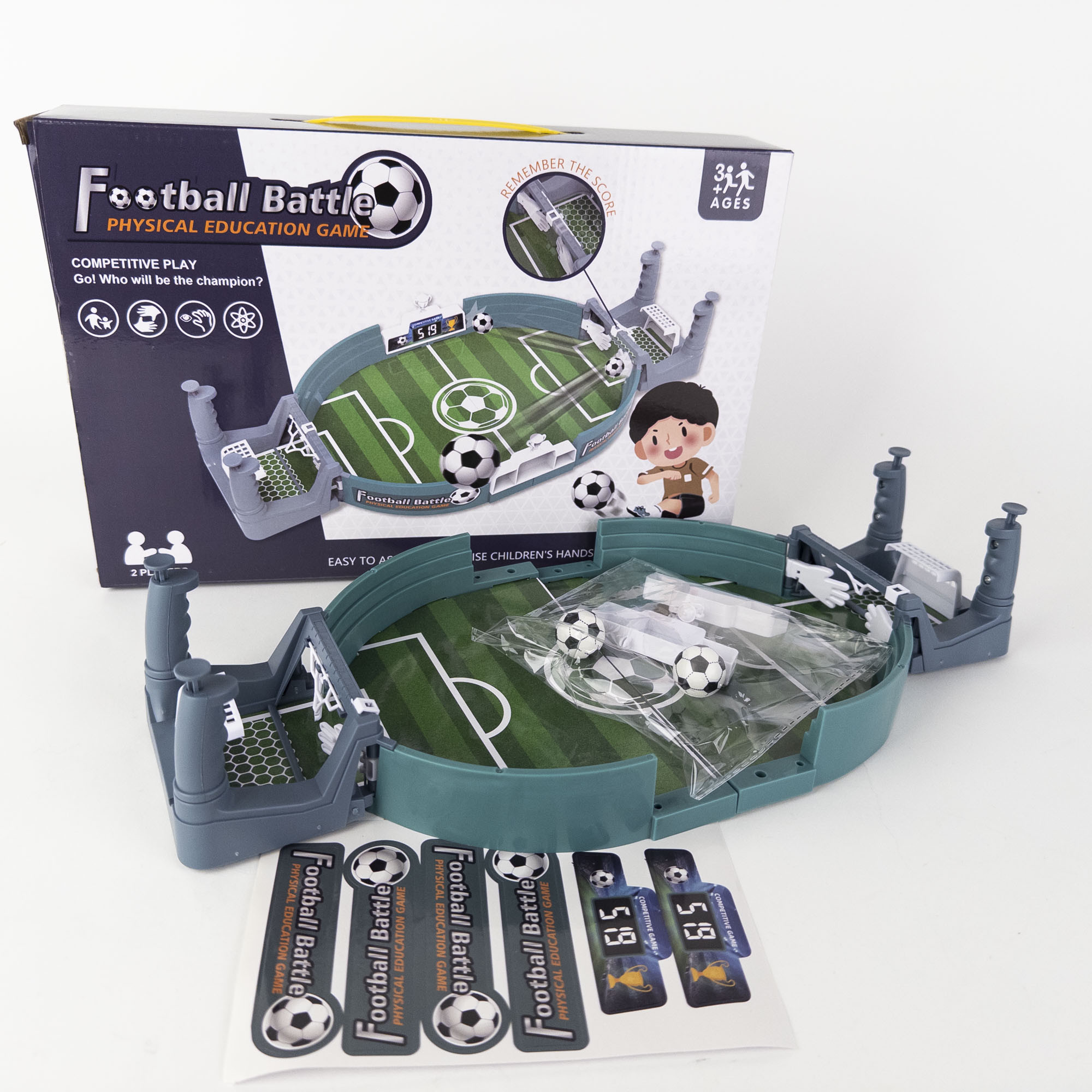 Игра настольная Футбольная битва 32×21×8 см