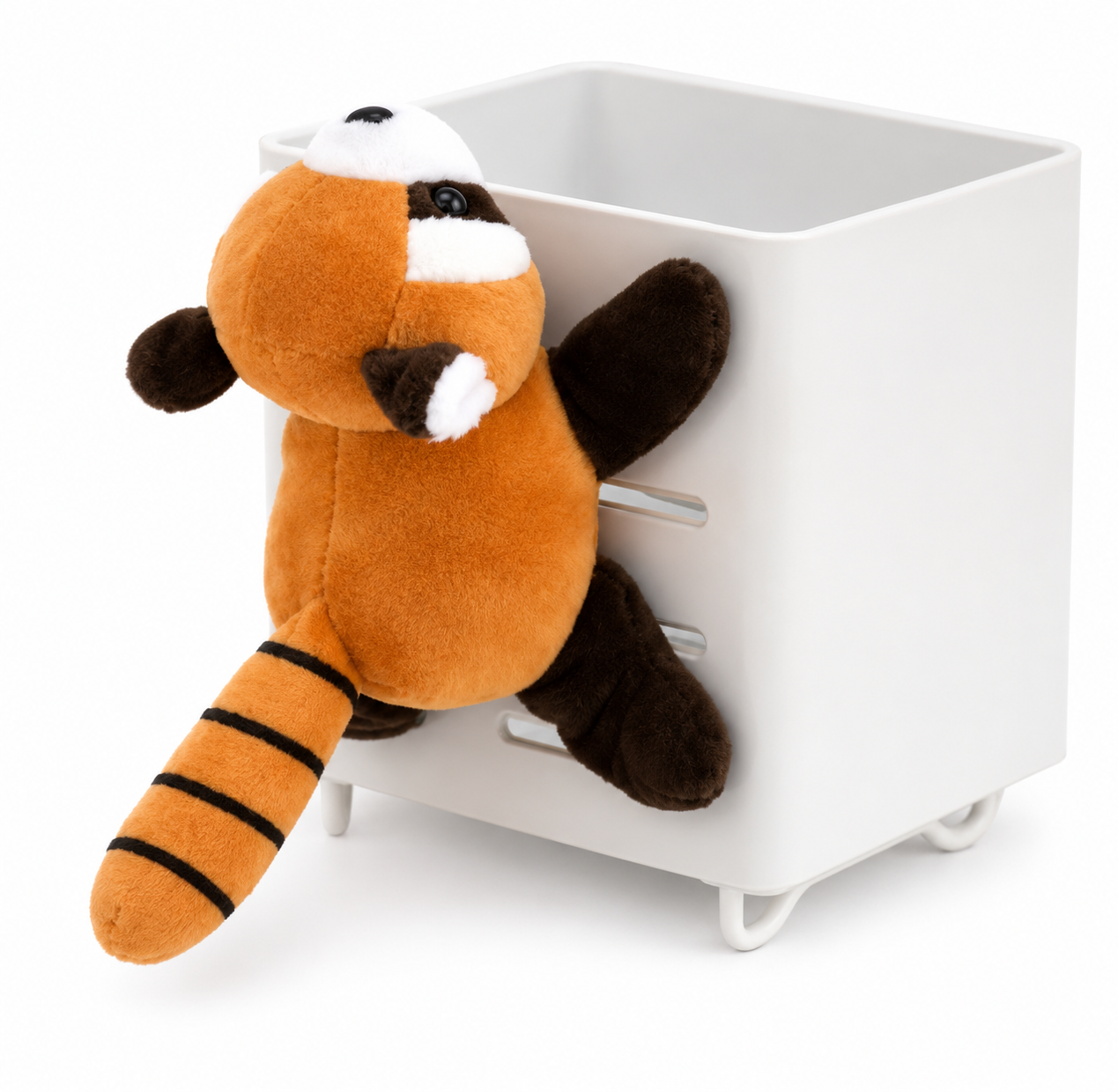 Red Panda Plush Toy with Magnetic Paws 13 cm