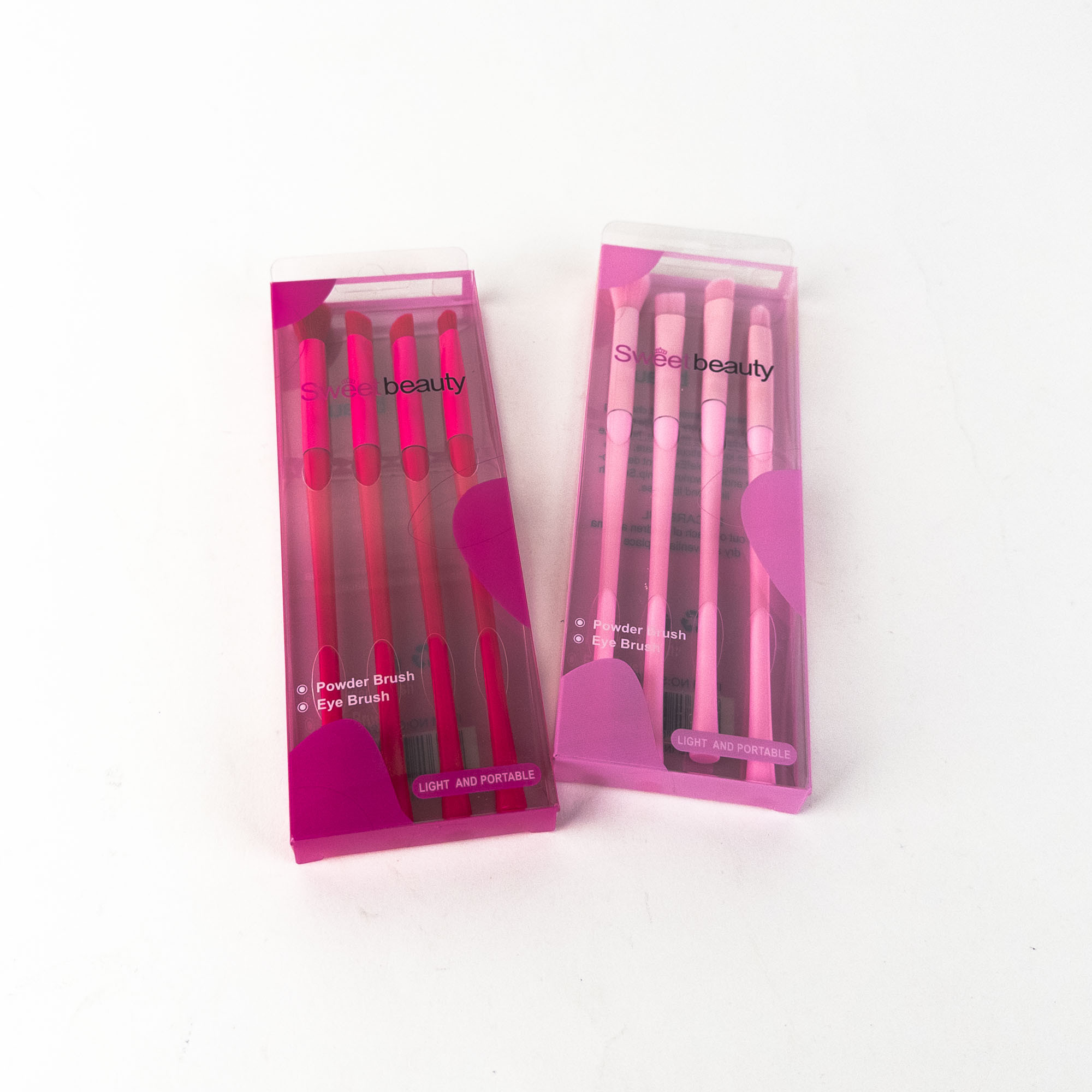 Кисти для макияжа SWEET BEAUTY POWDER BRUSH н-р 4 штуки
