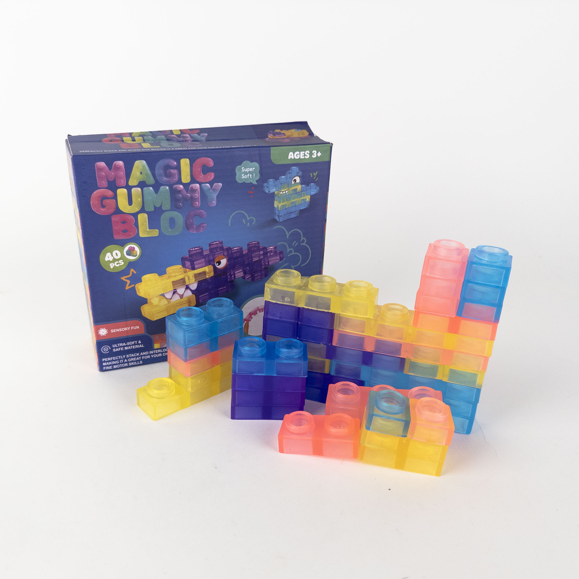 Jelly Blocks Building Set – 28 Pieces