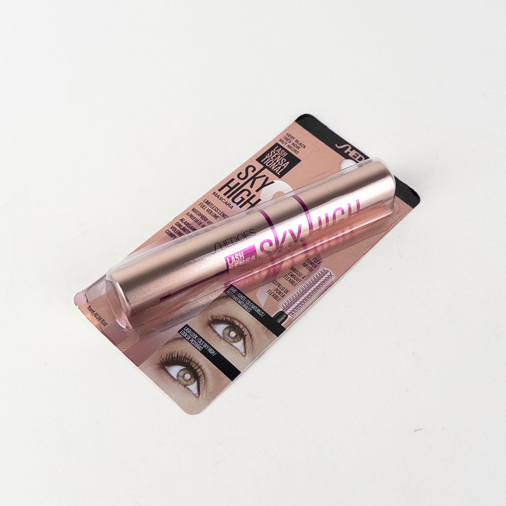 SHEDOES Sky High Mascara – Black, Volumizing & Lengthening