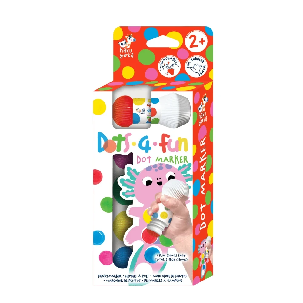 Set de markere pentru puncte, 5 culori Haku Yoka