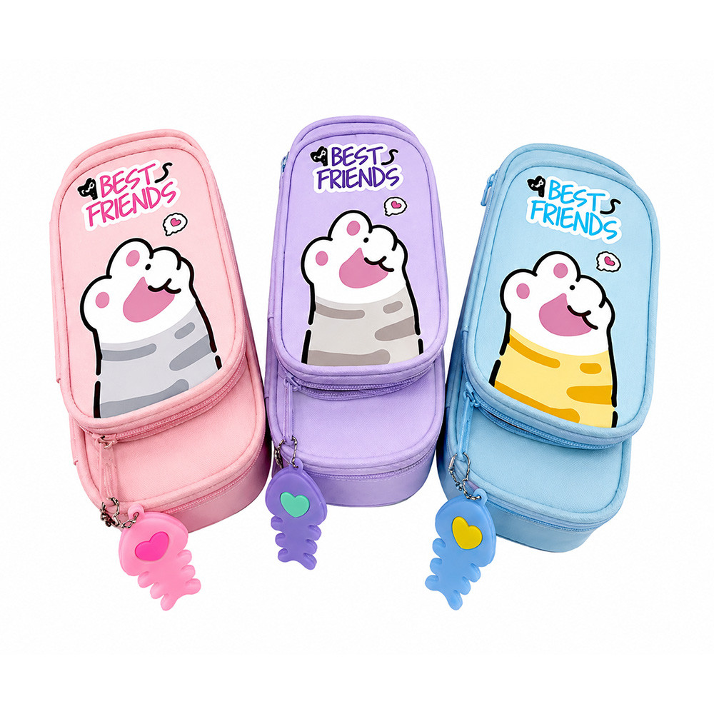 Pencil Case Best Friends in Blister Pack